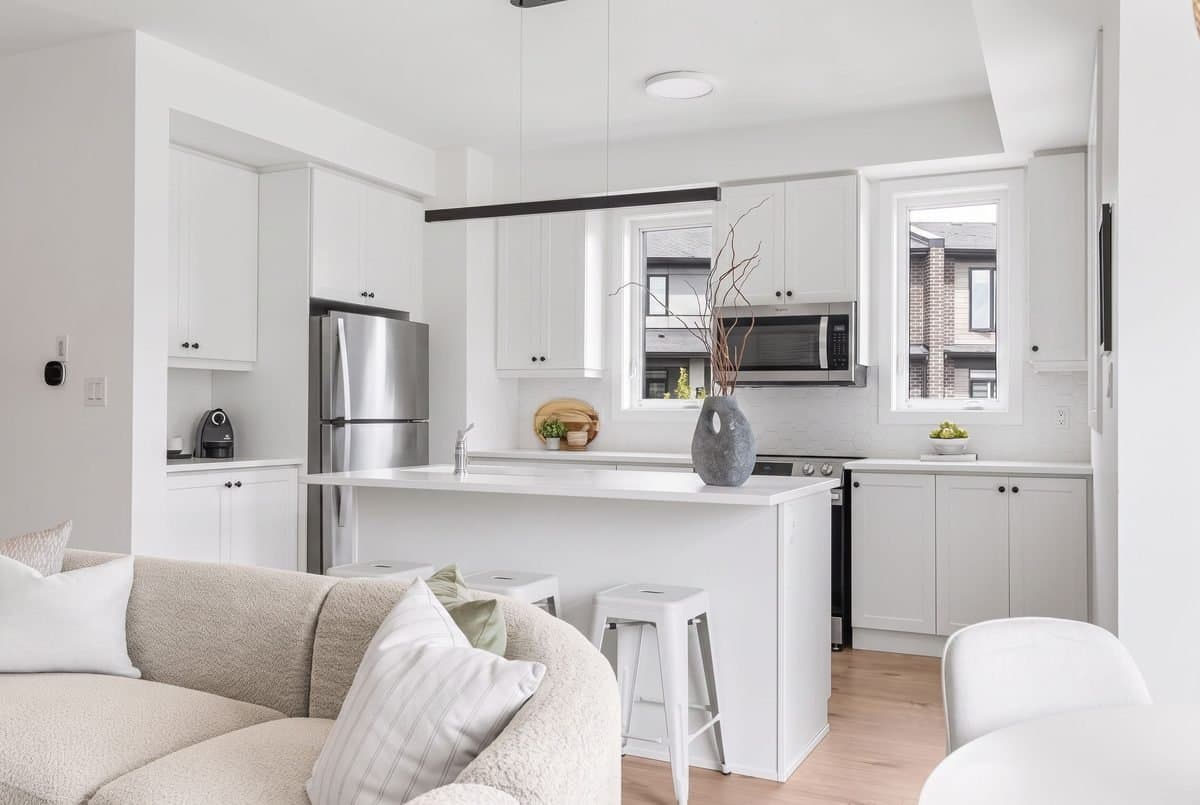 Real estate photo before Style Filter AI transformation